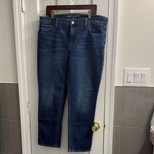 Old Navy Dark Blue Boyfriend Jeans
